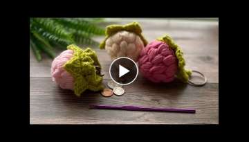 MUSHYY’s Crochet Strawberry Pouch