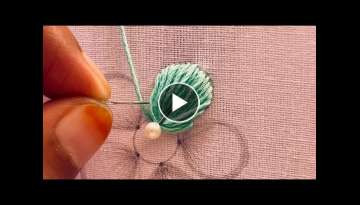 Most beautiful flower design using safety pin