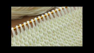 Super Easy Tunisian Crochet Knitting for beginners online Tutorial