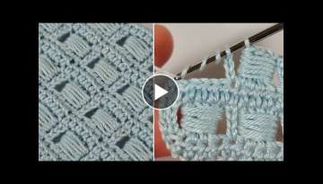 /Crochet EASY and INTERESTING /Detailed Video