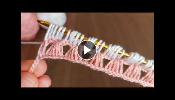How to tunisian crochet knitting