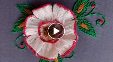 Amazing hand embroidery with easy trick