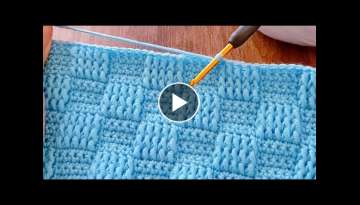 This Crochet Pattern is ABSOLUTELY AMAZING! UNIQUE & EASY Crochet Stitch