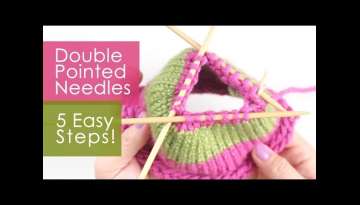 Switch to Double Pointed Knitting Needles