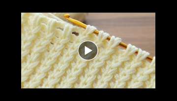 A legendary Tunisian crochet Very easy Tunisian crochet pattern 