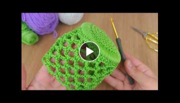 Easy crochet knitting that will spark curiosity 