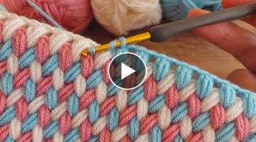 Easy Crochet Baby Blanket Zigzag Spike Pattern For Beginners 