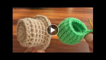 How to make Easy Crochet Knitting