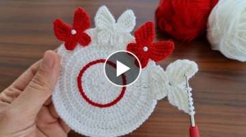 Super Easy Crochet Knitting Motif Çok Kolay Muhteşem Tığ İşi Motif Yapılışı Kelebek Mod...