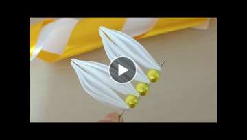 Amazing Ribbon Flower Work - Hand Embroidery Flowers Design