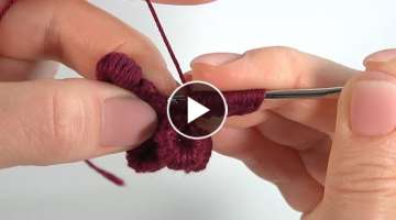 Crochet Baby Flower/Crochet For Beginners