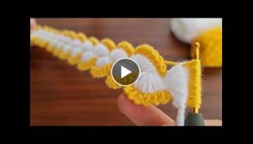 Super easy crochet hairband knitting model 