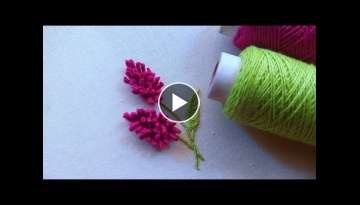 very cute flower design|latest hand embroidery design