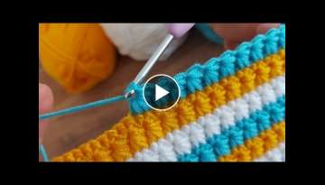 Easy Crochet Baby Blanket Pattern for Beginners Knitting 