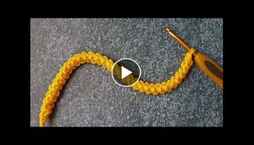 How to Crochet a Simple Cord | Easy Crochet Cord