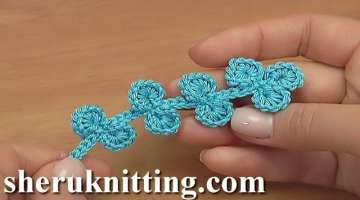 Irish Crochet Leaf Branch Tutorial