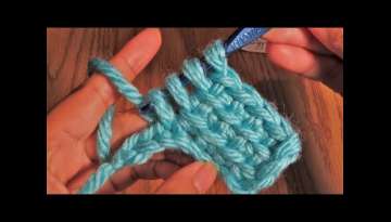 Crochet 3 Rows Of Single Crochet At The Same Time