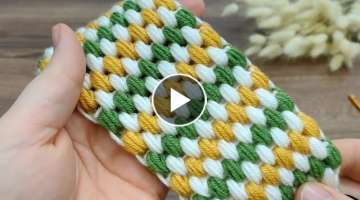Tunisian Handmade braid headband for beginners