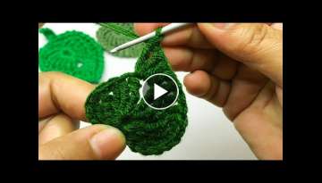 Look How You Can Crochet Free Crochet Leaf Pattern