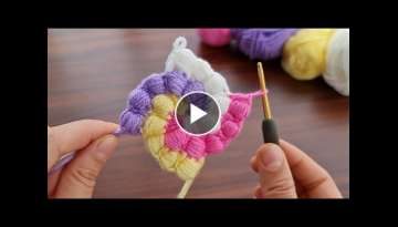 Super easy how to make crochet door ornament