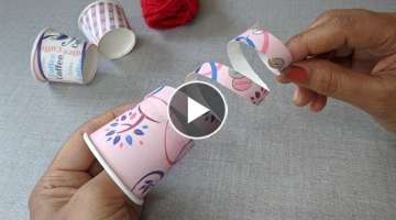 Amazing Hand Embroidery Flower design trick..