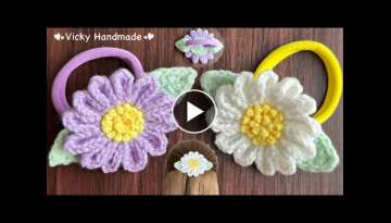 Daisy Flower Crocheting Step By Step