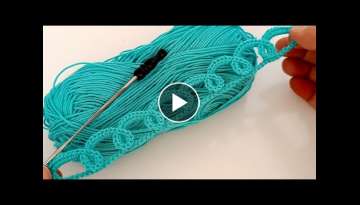 Unique new design! Crochet stitch model you will see for the first time