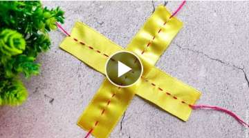 Super Easy And Incredible!! Ribbon Flower making