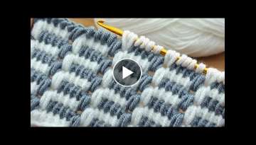 very easy crochet baby blanket model