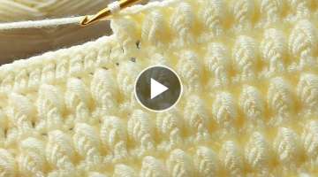 Super Easy Crochet Baby Blanket For Beginners online Tutorial