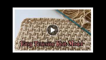 Easy Tunisian Knitting Pattern Making