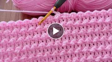 The Greatest VERY EASY Baby Blanket for Beginners Crochet knitting pattern