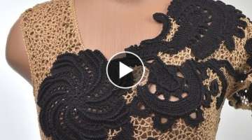 Super idea for IRISH LACE/Crochet/ Irish Lace Crochet