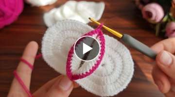Wow!!Super easy useful crochet knitting 