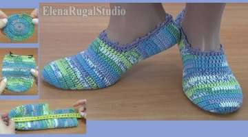 EASY to Crochet Slippers Tutorial