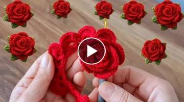 very easy to make knitting red 