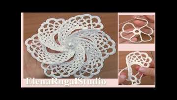 Crochet 6- Petal Flower Tutorial 