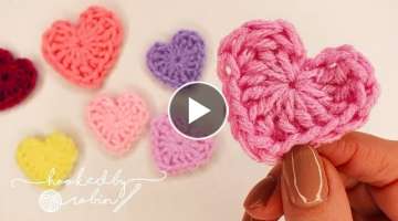 How to Crochet a Heart in just 