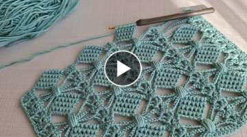 Super Easy 3D how to make eye catching crochet