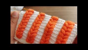 Super Easy Tunisian Knitting Pattern