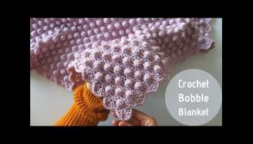 Crochet Bobble Stitch Blanket